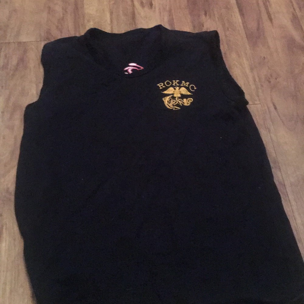 Black Vintage Tank Top